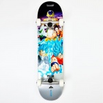 Skate Montado Primitive x Dragon Ball Z Resurrection Multicolorido