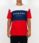 Camiseta Diamond Yacht Azul/Vermelha